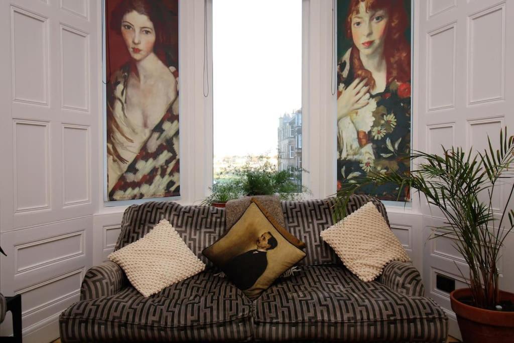 Holyrood Park: Lush & Arty 2 Double Bed Flat Edimburgo Exterior foto