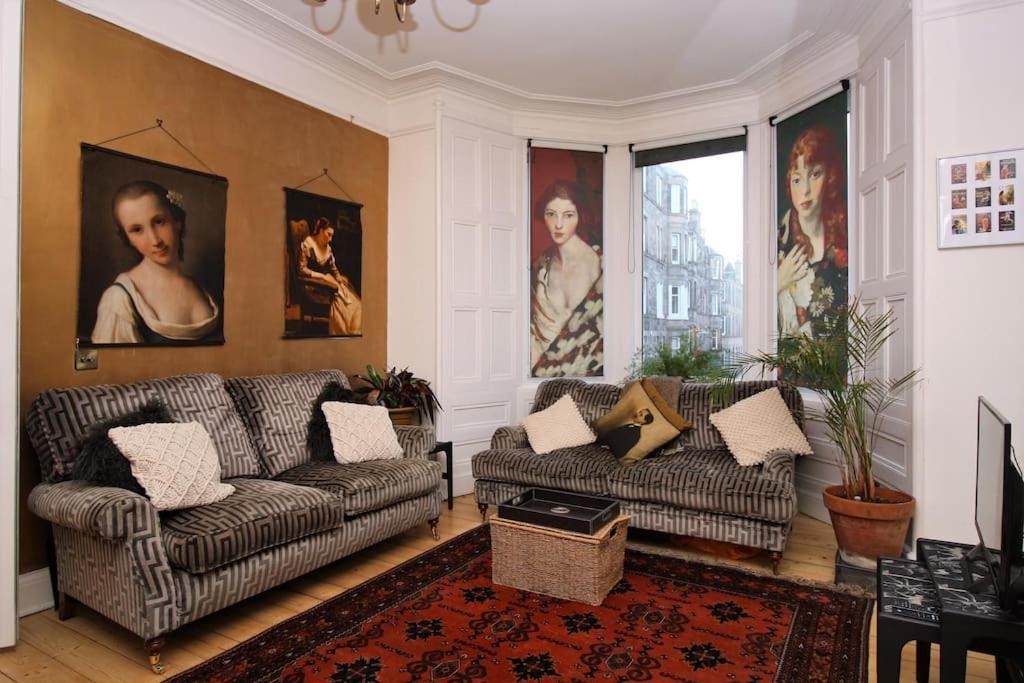 Holyrood Park: Lush & Arty 2 Double Bed Flat Edimburgo Exterior foto